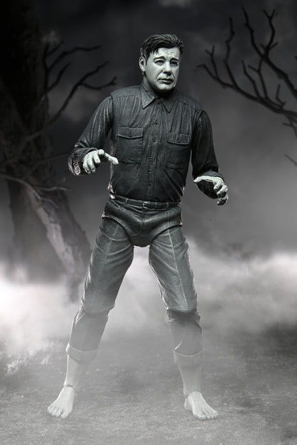 NECA Ultimate 7" Scale Action Figure Universal Monsters Black & White Wolfman