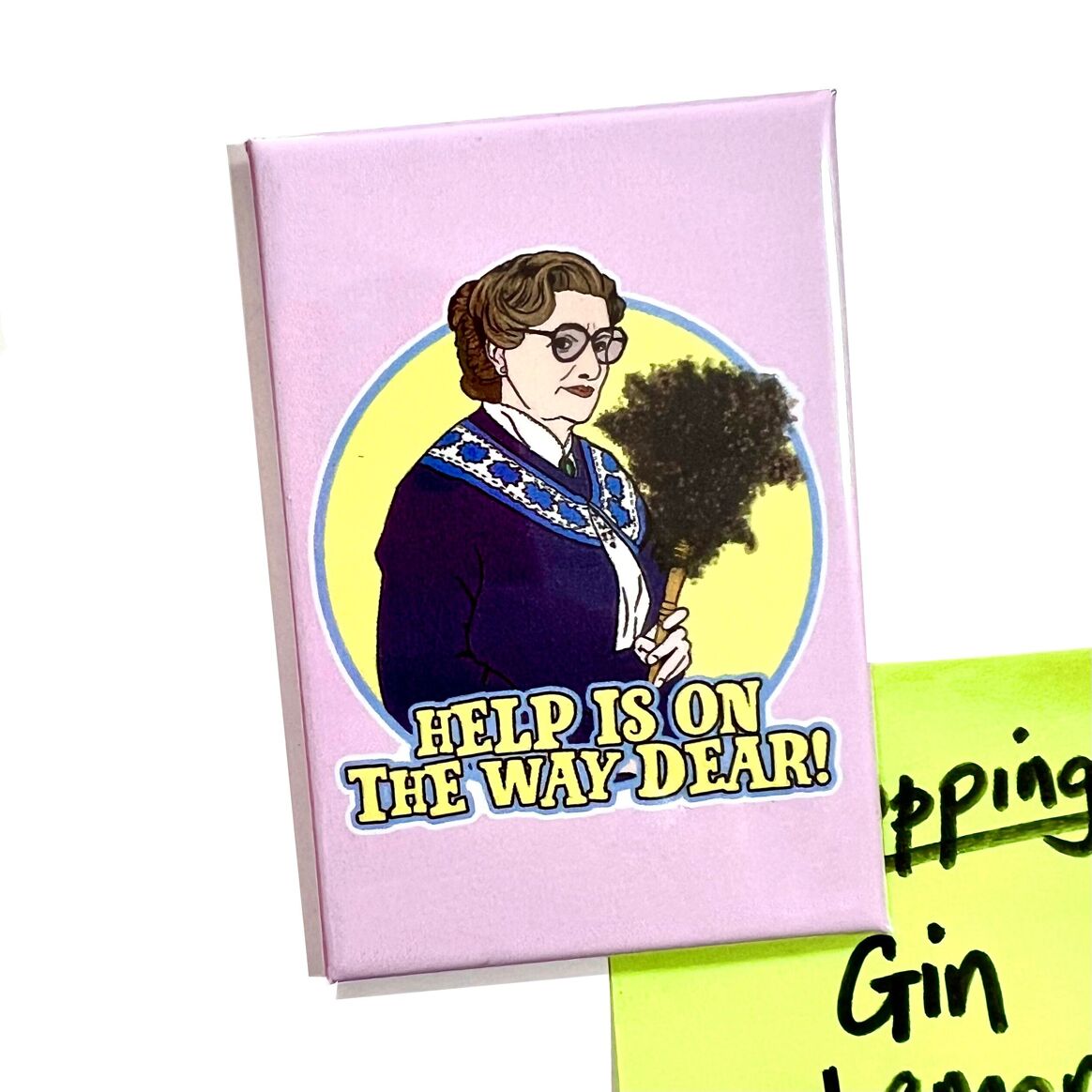 Mrs Doubtfire Film Inspired Fridge Magnet