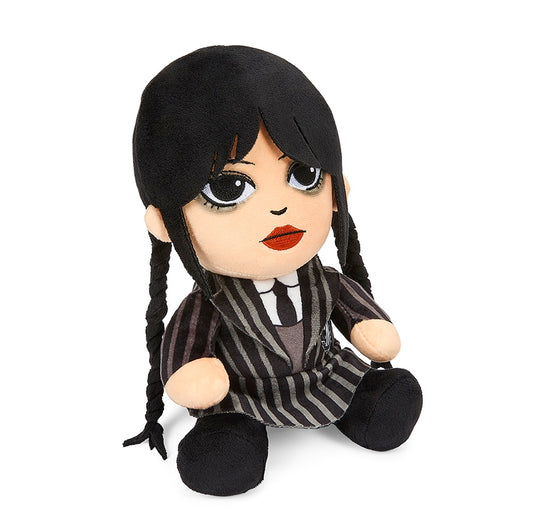 8" Phunny Plush Addams Family (Netflix) Wednesday