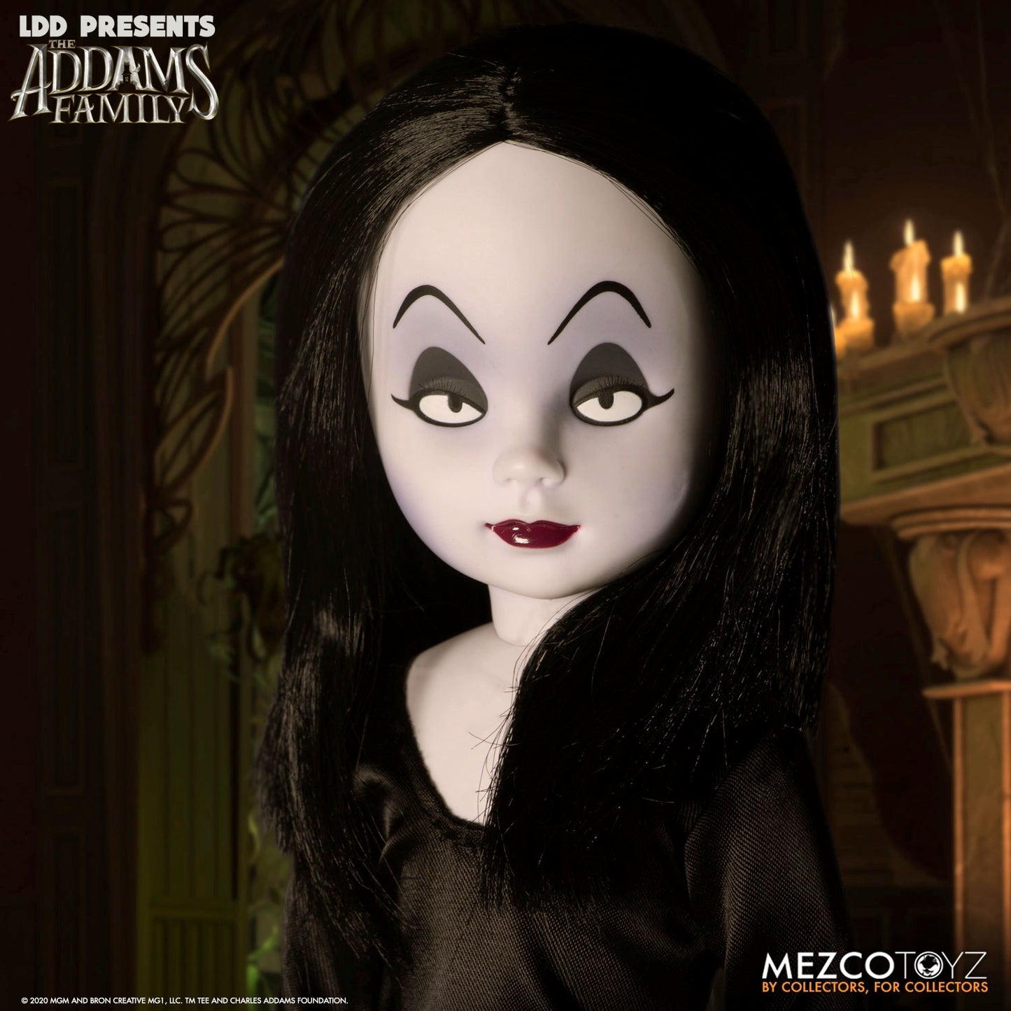 Living Dead Dolls Present The Addams Family 2 Pack Gomez and Morticia