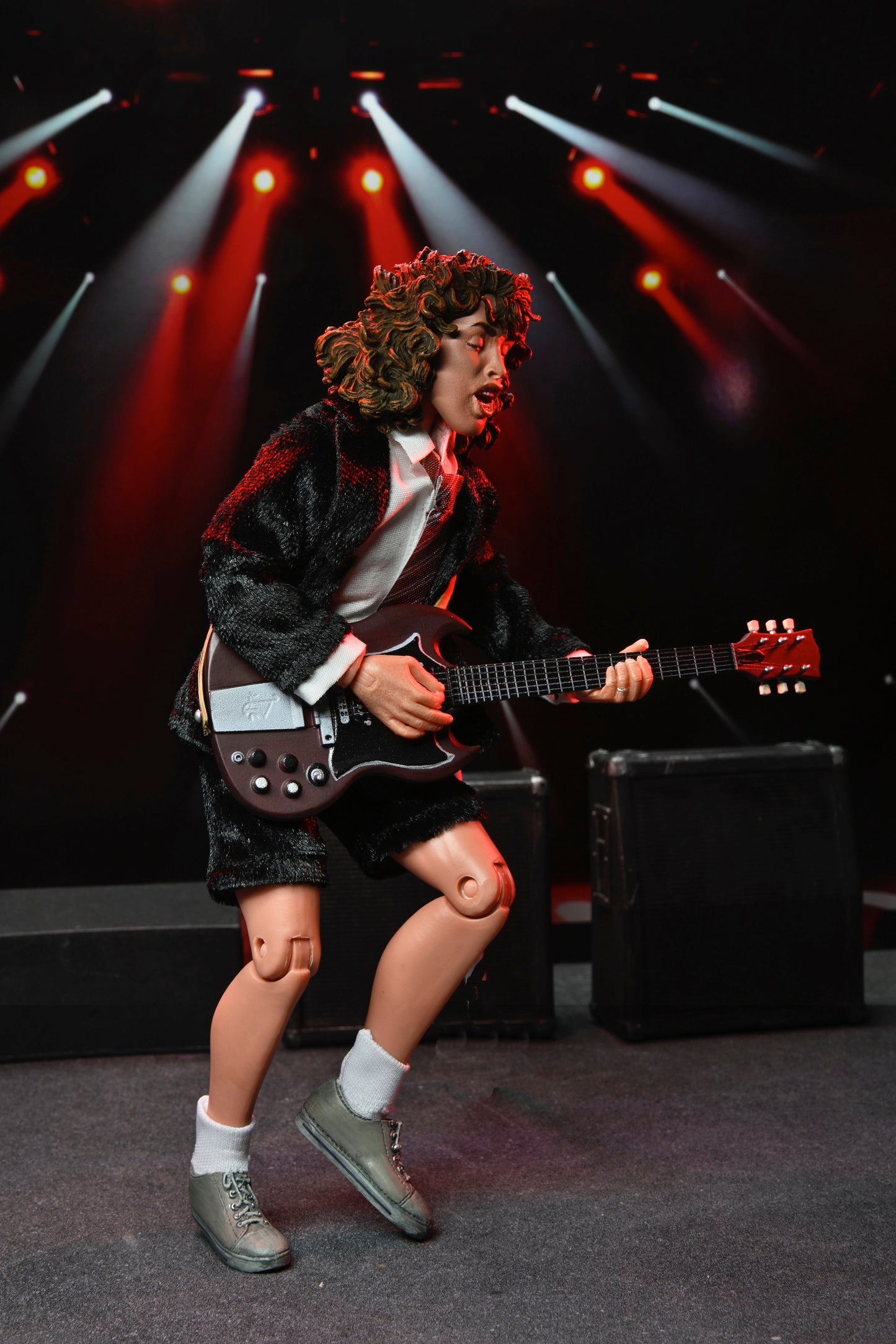 Neca 8" Clothed Action Figure AC/DC Highway to Hell Angus Young