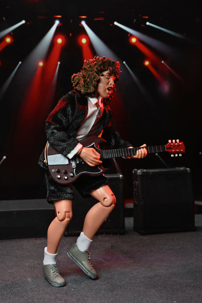 Neca 8" Clothed Action Figure AC/DC Highway to Hell Angus Young