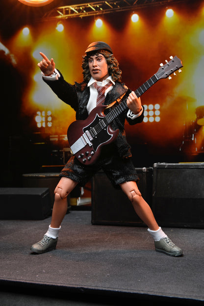 Neca 8" Clothed Action Figure AC/DC Highway to Hell Angus Young