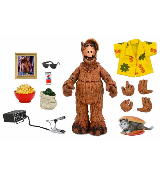 Neca 7" Ultimate Action Figure Alien Life Form Alf