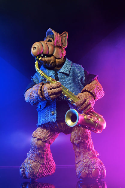 7" Scale Ultimate Action Figure Alien Life Form Alf Born to Rock