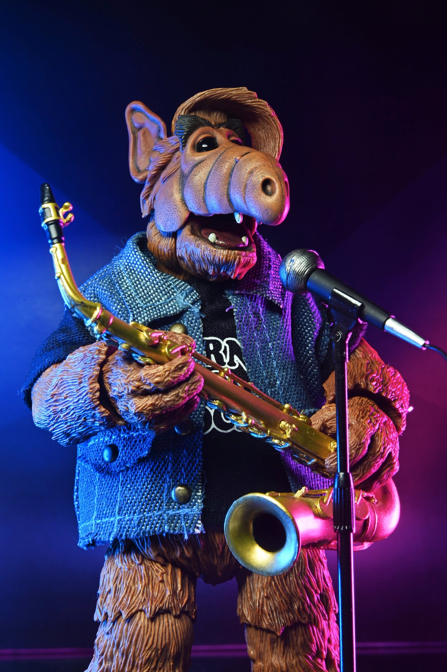 7" Scale Ultimate Action Figure Alien Life Form Alf Born to Rock