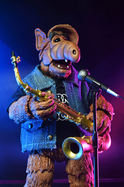 7" Scale Ultimate Action Figure Alien Life Form Alf Born to Rock
