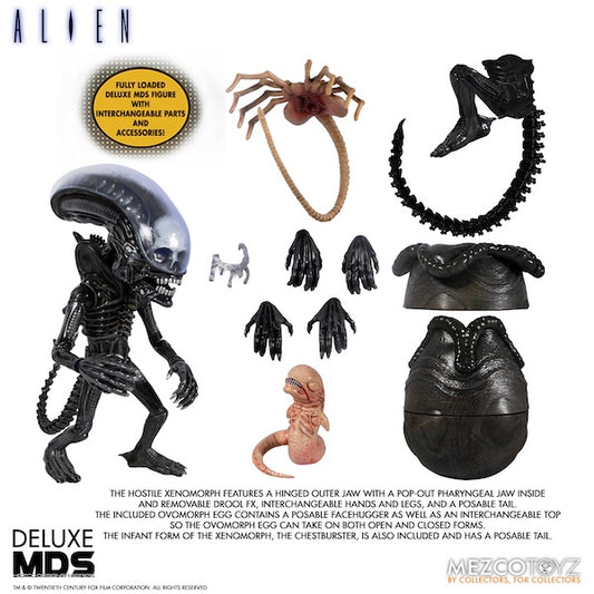 6" Mezco Designer Series Alien Xenomorph