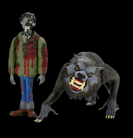 6" Scale Action Figure 2 Pack Toony Terrors An American Werewolf in London Jack & Kessler Wolf