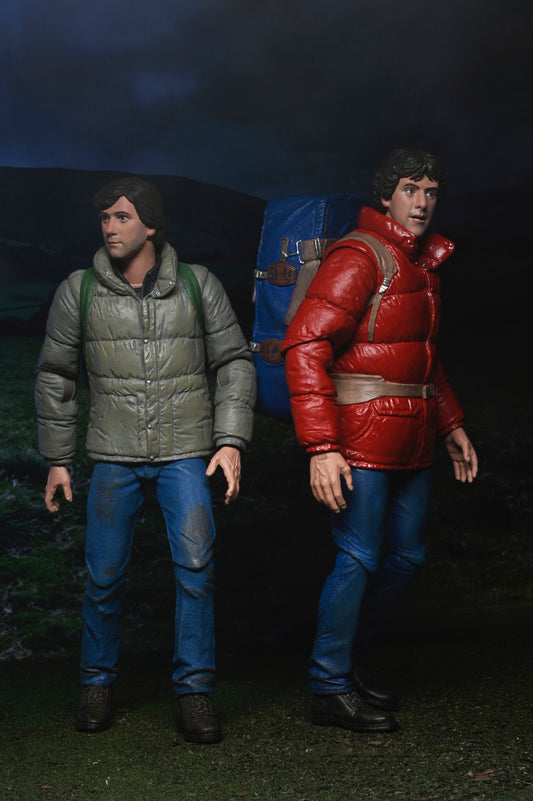 AN AMERICAN WEREWOLF IN LONDON JACK AND DAVID 2-PACK 7 INCH SCALE ACTION FIGURES