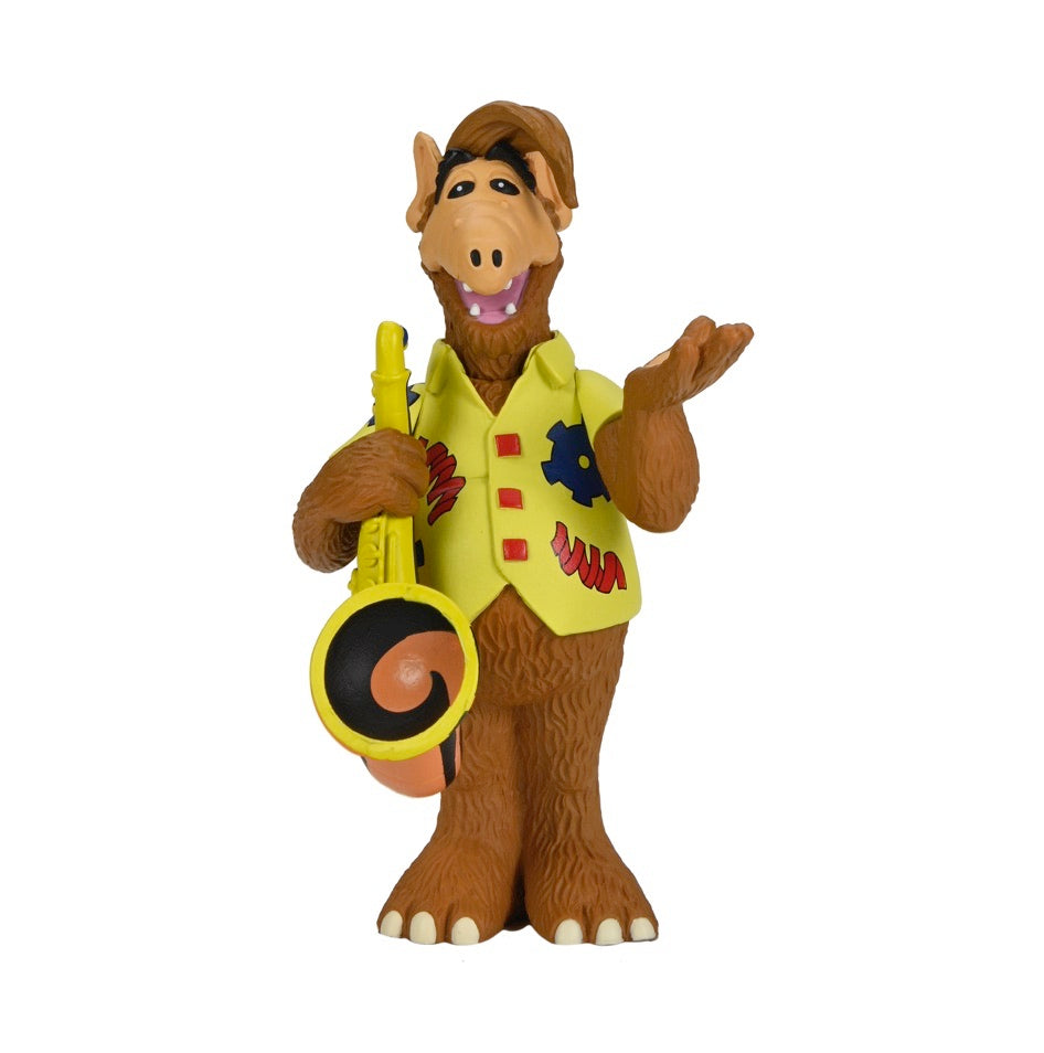 ALF (ALIEN LIFE FORM) WITH SAXOPHONE TOONY CLASSICS 6 INCH SCALE ACTION FIGURE