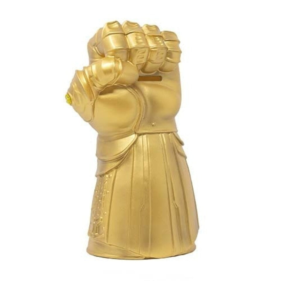 AVENGERS INFINITY GAUNTLET (GOLD) DELUXE BUST BANK (MARVEL)