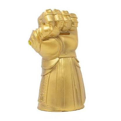 AVENGERS INFINITY GAUNTLET (GOLD) DELUXE BUST BANK (MARVEL)