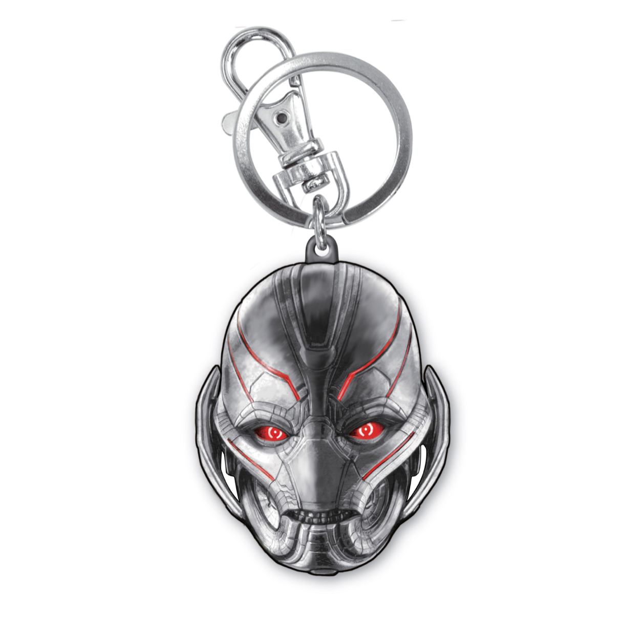 AVENGERS ULTRON HEAD PEWTER KEY RING (MARVEL)