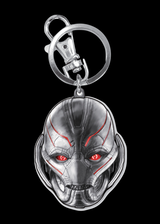 AVENGERS ULTRON HEAD PEWTER KEY RING (MARVEL)