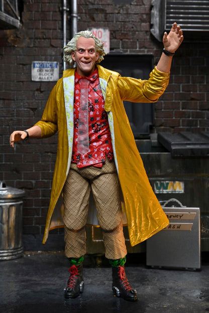 BACK TO THE FUTURE DOC BROWN PART 2 (2015) ULTIMATE 7 INCH SCALE ACTION FIGURE BTTF