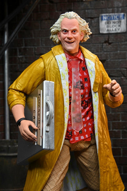 BACK TO THE FUTURE DOC BROWN PART 2 (2015) ULTIMATE 7 INCH SCALE ACTION FIGURE BTTF