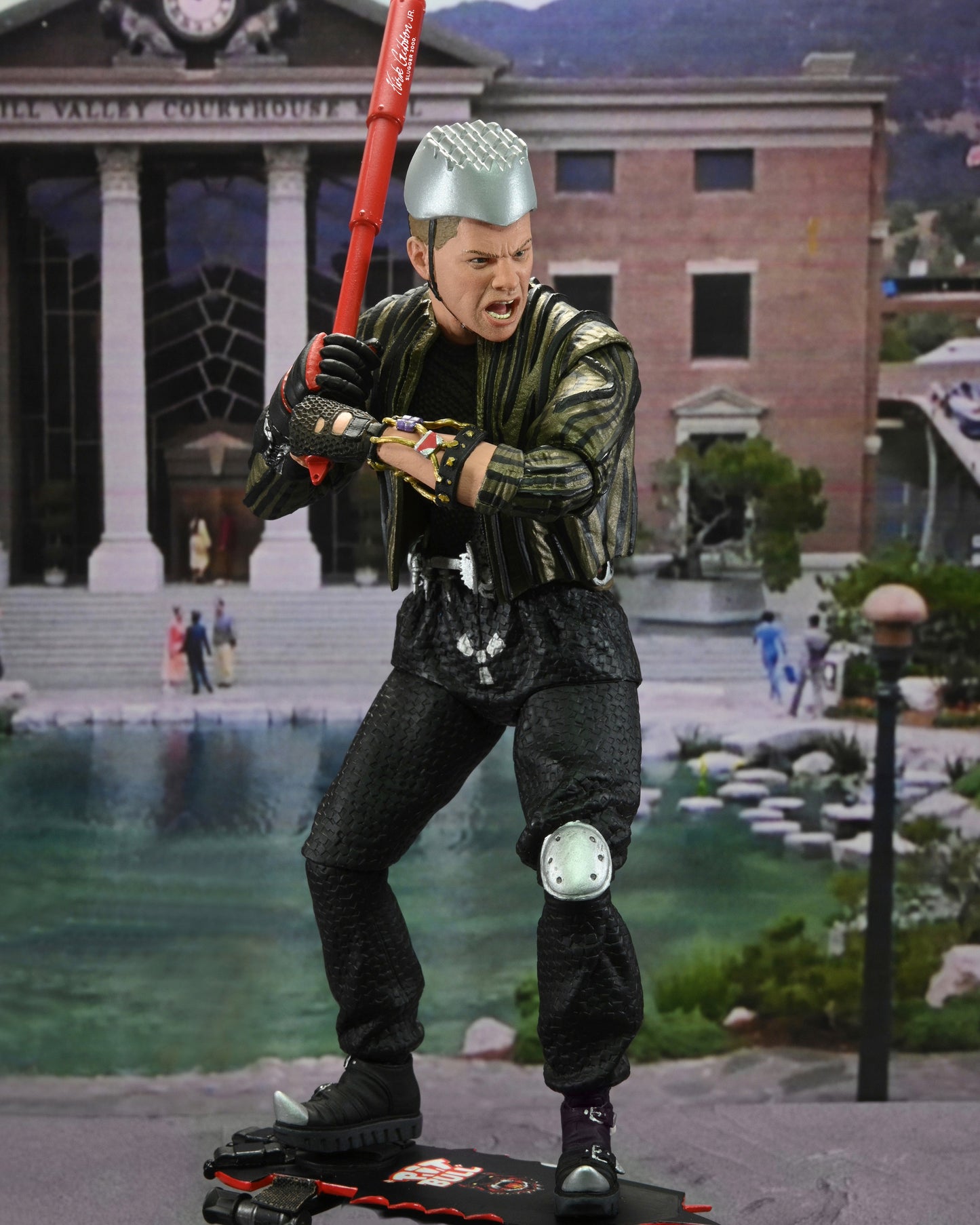 BACK TO THE FUTURE GRIFF PART 2 ULTIMATE 7 INCH SCALE ACTION FIGURE BTTF
