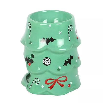 Creepy Christmas Tree Oil Burner and Wax Warmer