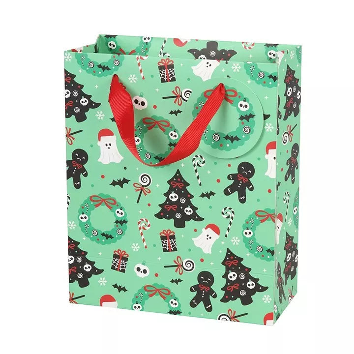 Merry Creepmas Print Gift Bag