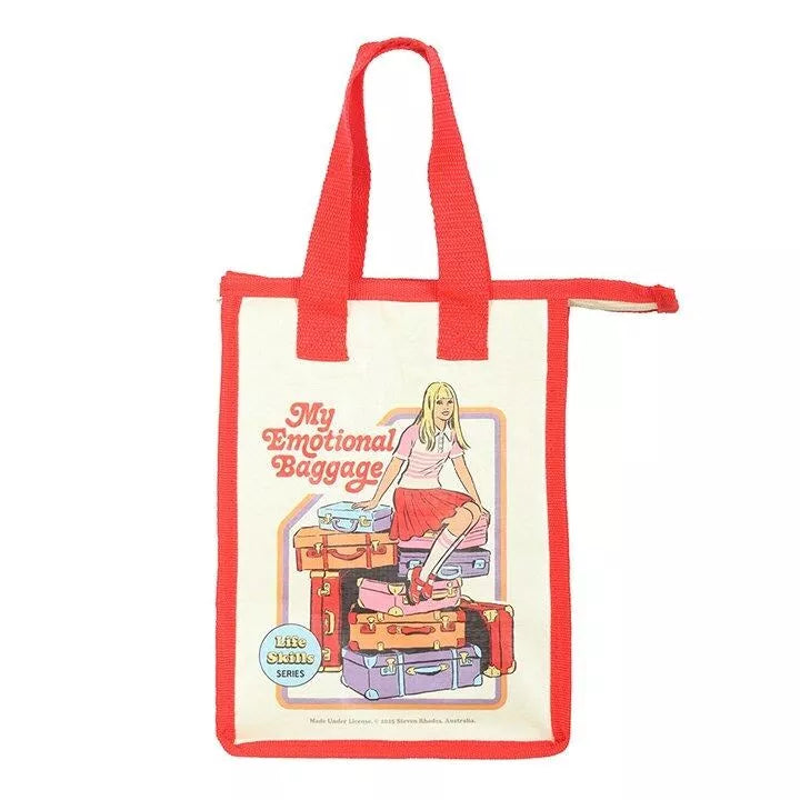 My Emotional Baggage Lunch Bag by Steven Rhodes