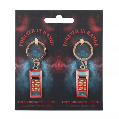 Set of 2 Friendship Walkie Talkie Keyrings