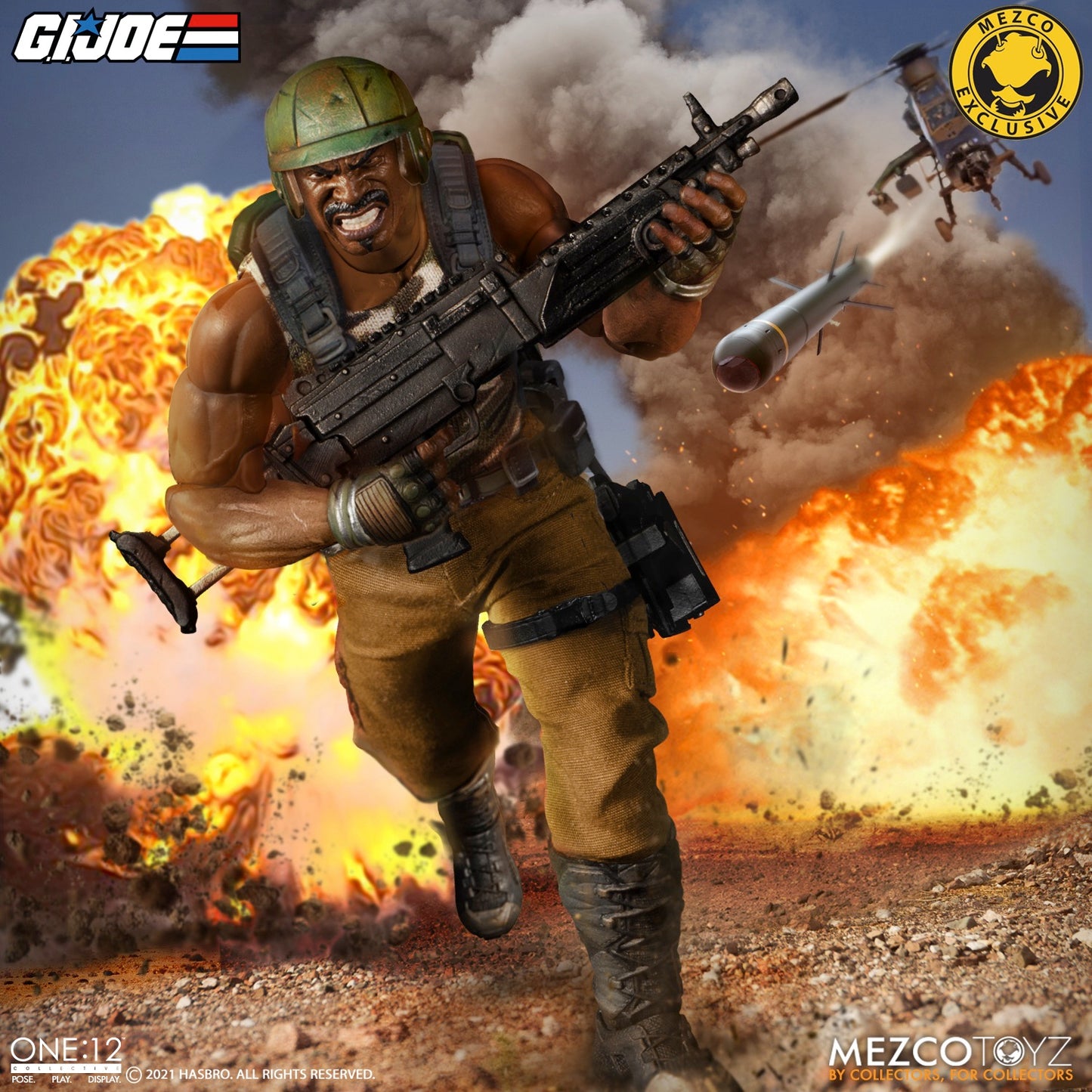 G.I. JOE ROADBLOCK ONE:12 COLLECTIVE STAR IMAGES EU EXCLUSIVE