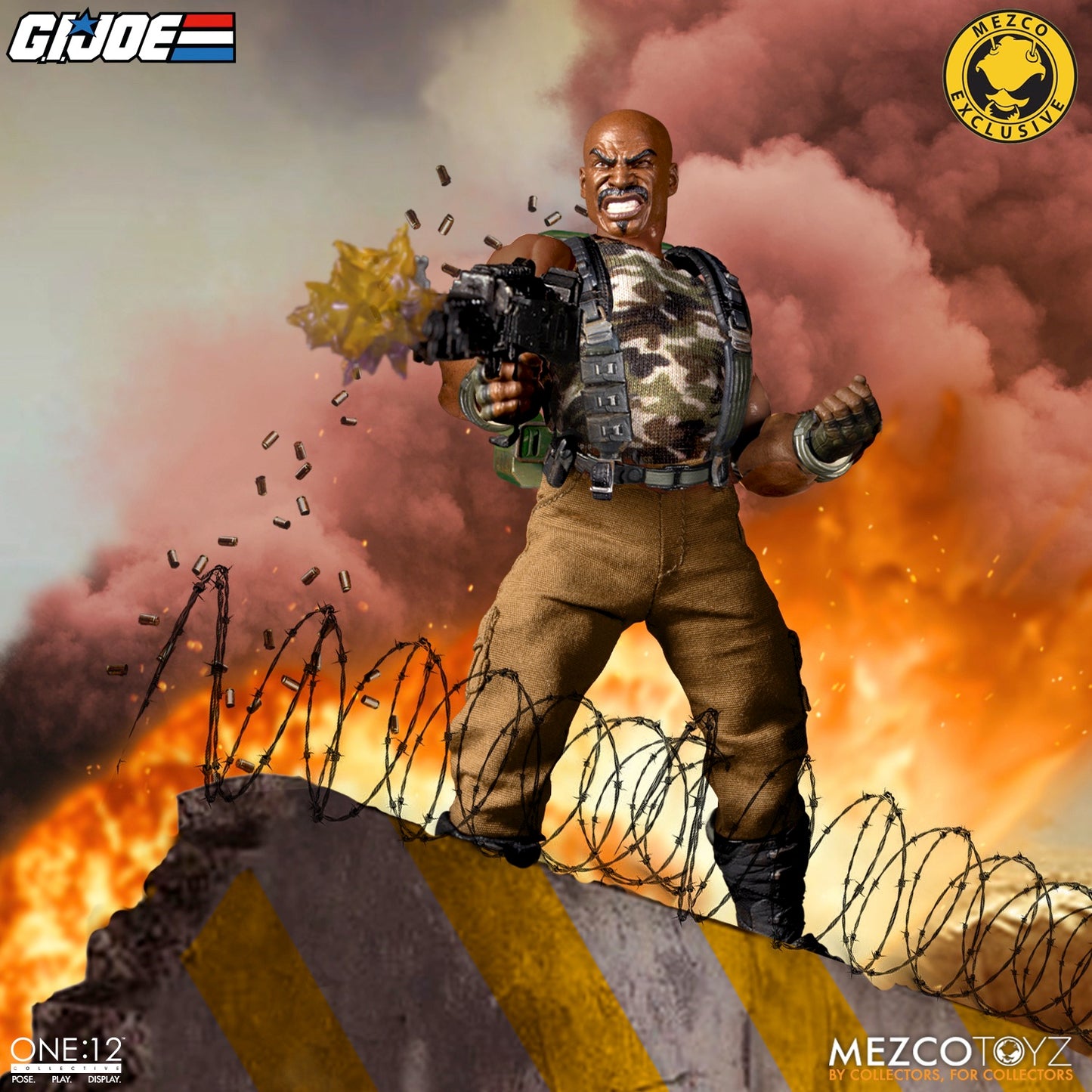 G.I. JOE ROADBLOCK ONE:12 COLLECTIVE STAR IMAGES EU EXCLUSIVE