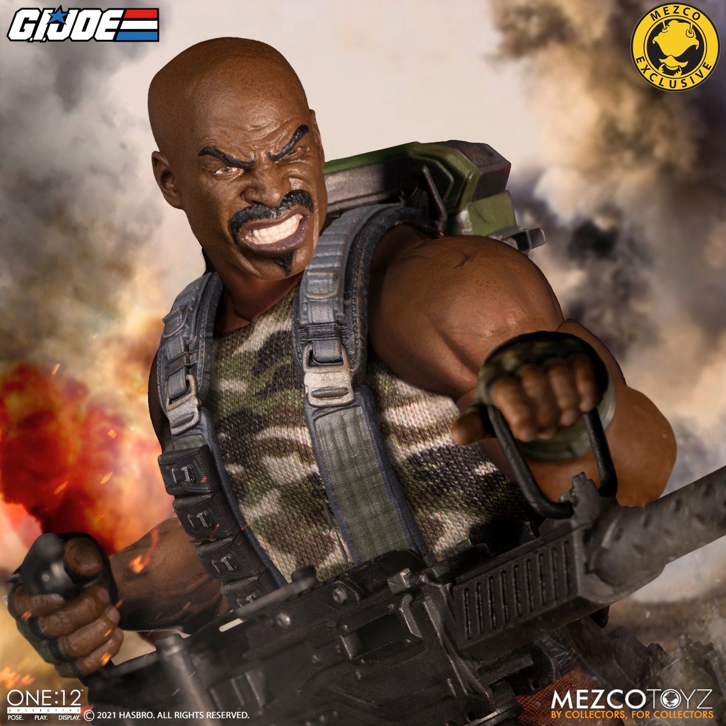 G.I. JOE ROADBLOCK ONE:12 COLLECTIVE STAR IMAGES EU EXCLUSIVE