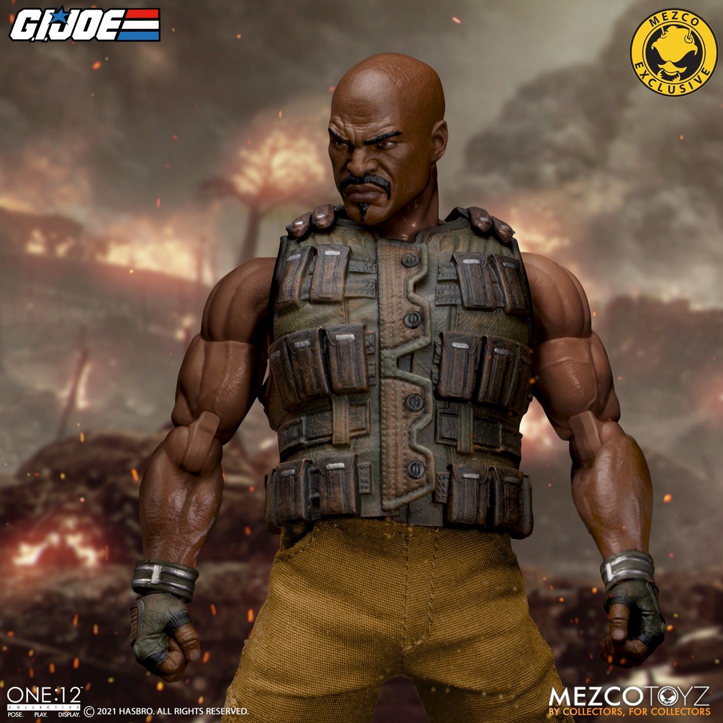 G.I. JOE ROADBLOCK ONE:12 COLLECTIVE STAR IMAGES EU EXCLUSIVE