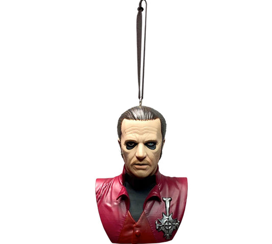 GHOST CARDINAL COPIA ORNAMENT - HOLIDAY HORRORS