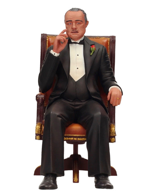 GODFATHER DON VITO CORLEONE "SITTING" 1:10 SCALE FIGURE (REPAINTED)