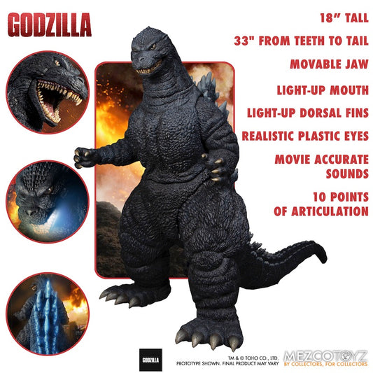 GODZILLA ULTIMATE 18 INCH TALL FIGURE (3 FEET FROM TEETH TO TAIL) - REDUCTION
