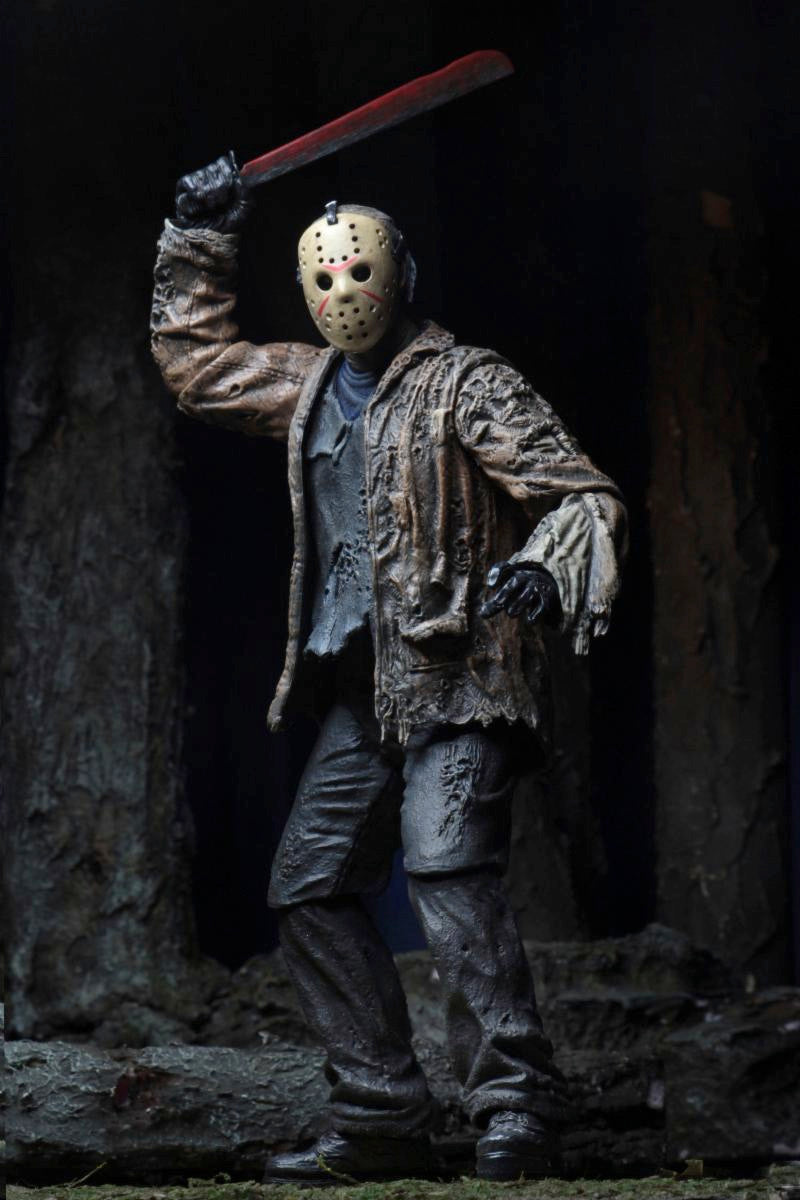FREDDY VS JASON ULTIMATE JASON VOORHEES 7 INCH SCALE ACTION FIGURE
