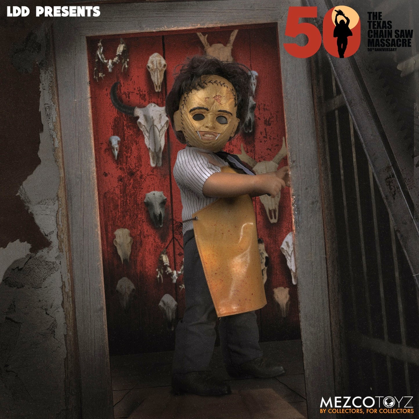 LIVING DEAD DOLLS PRESENTS TEXAS CHAINSAW MASSACRE (1974) LEATHERFACE DELUXE EDITION LDD