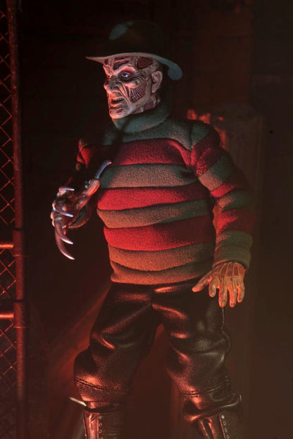 NIGHTMARE ON ELM STREET NEW NIGHTMARE FREDDY 8 INCH CLOTHED ACTION FIGURE