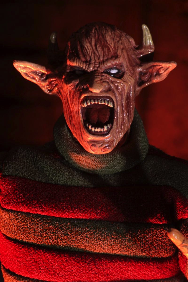 NIGHTMARE ON ELM STREET NEW NIGHTMARE FREDDY 8 INCH CLOTHED ACTION FIGURE