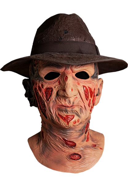 NIGHTMARE ON ELM STREET DELUXE FREDDY MASK WITH HAT