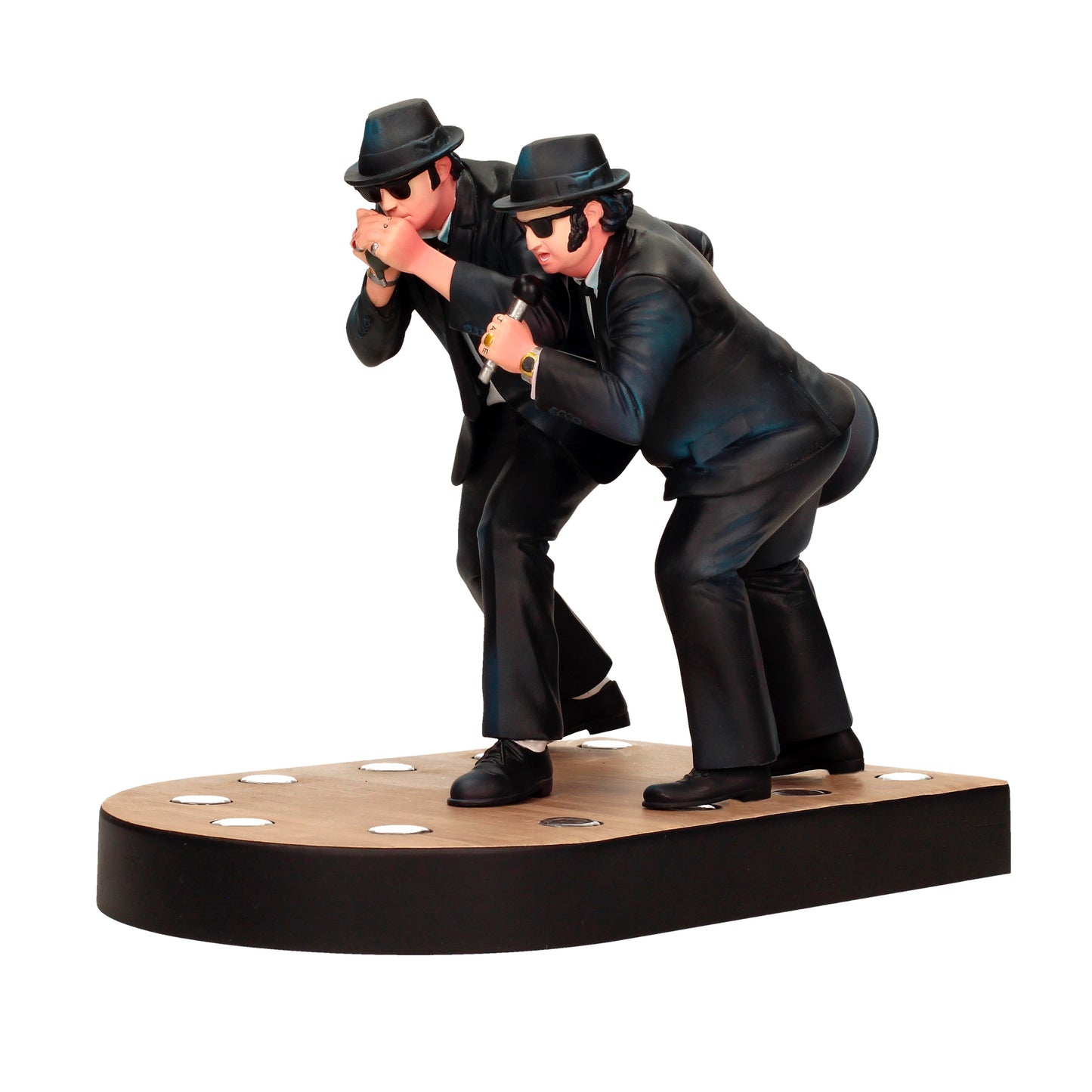 BLUES BROTHERS SINGING 7 INCH SCALE 2 FIGURE BOX SET WITH SPOTLIGHTS