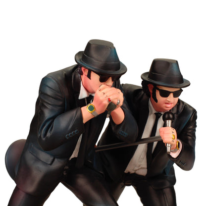 BLUES BROTHERS SINGING 7 INCH SCALE 2 FIGURE BOX SET WITH SPOTLIGHTS