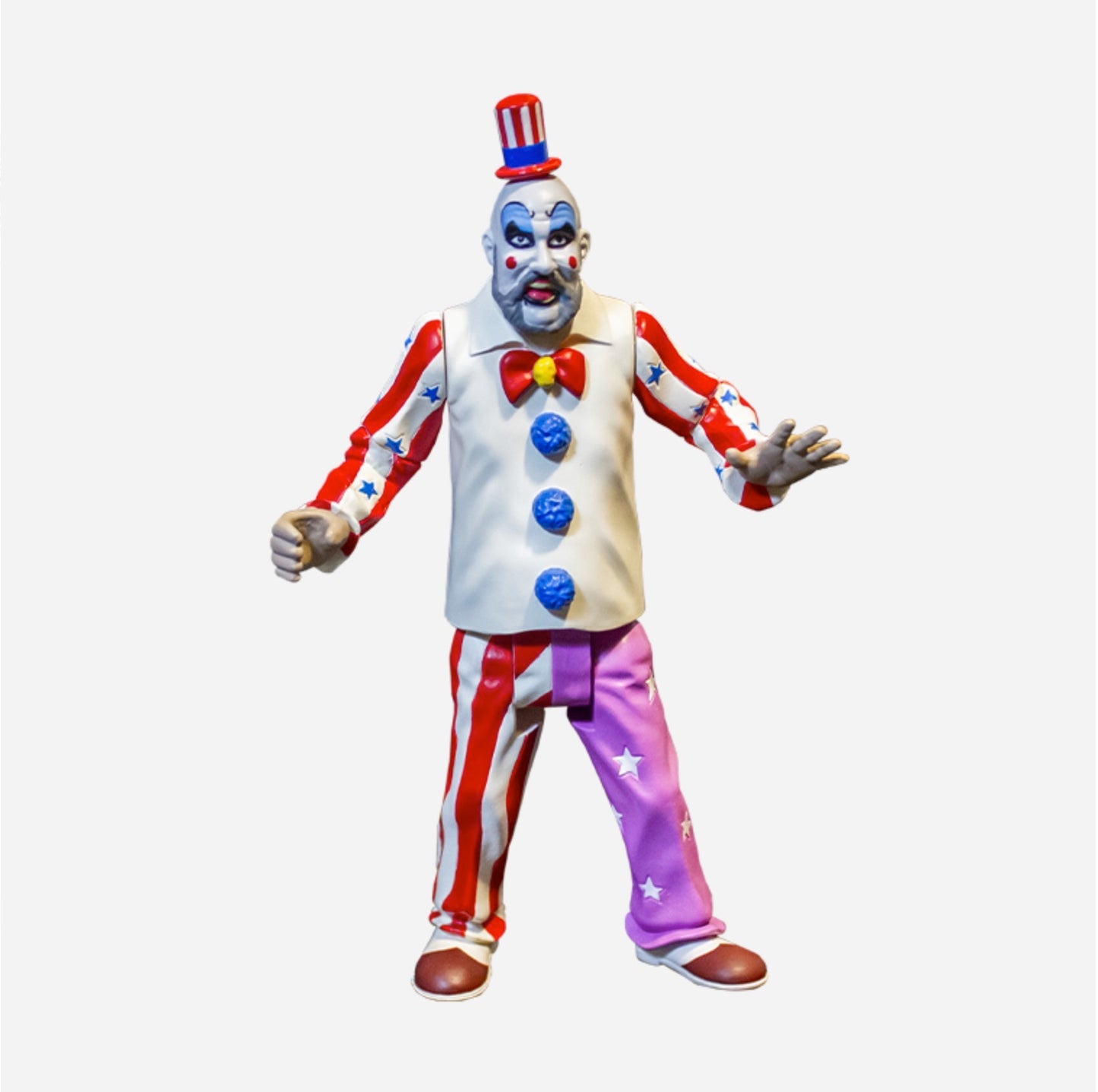 HOUSE OF 1000 CORPSES CAPTAIN SPAULDING FINGER LICKIN' PISTOL WHIPPIN' 5 INCH ACTION FIGURE