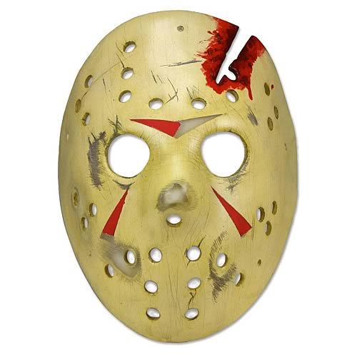 FRIDAY THE 13TH PROP REPLICA JASON MASK PART 4 FINAL CHAPTER