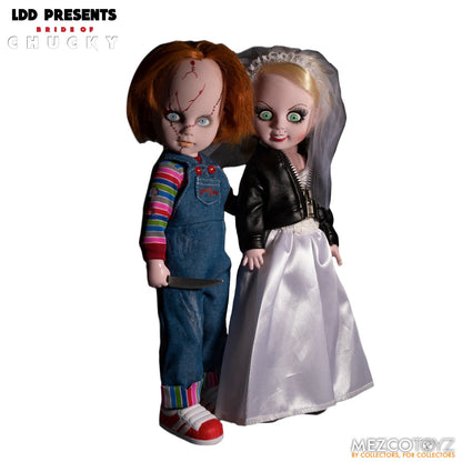 LIVING DEAD DOLLS PRESENTS CHUCKY AND TIFFANY BOX SET LDD
