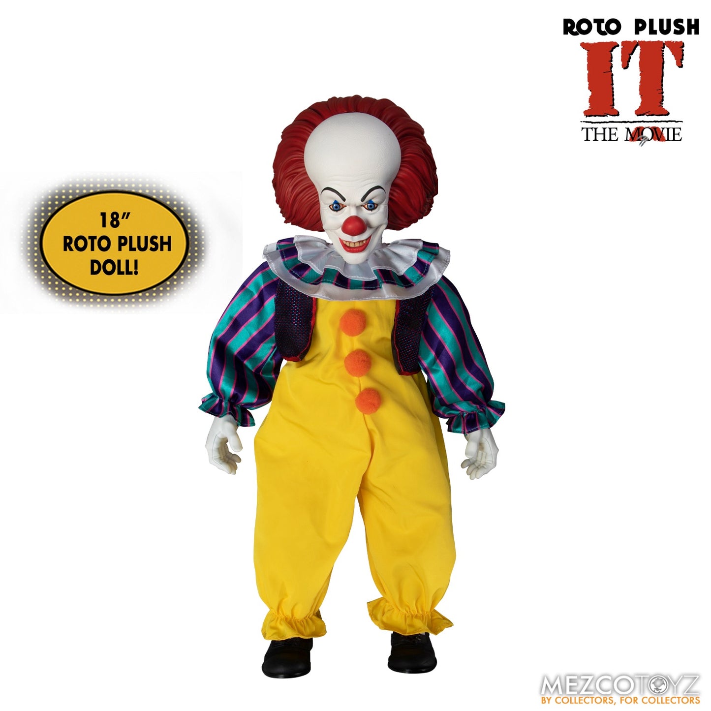 IT 1990 PENNYWISE MDS 18 INCH ROTO PLUSH
