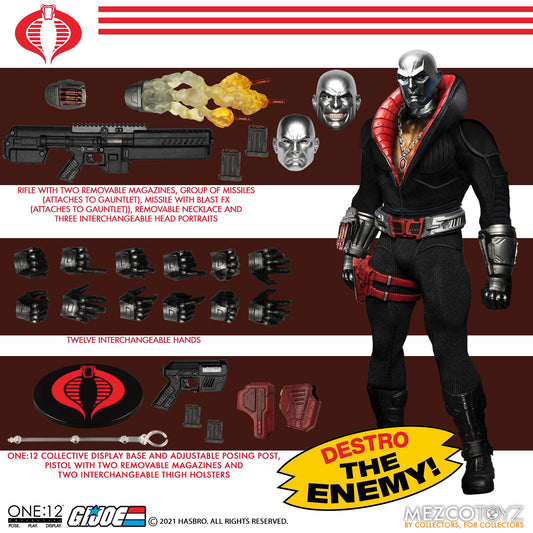 G.I. JOE DESTRO ONE:12 COLLECTIVE