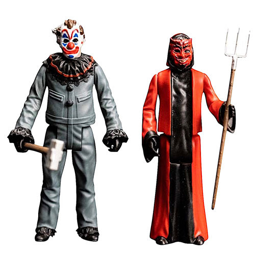 HAUNT CLOWN AND DEVIL 3.75 INCH FIGURE 2-PACK