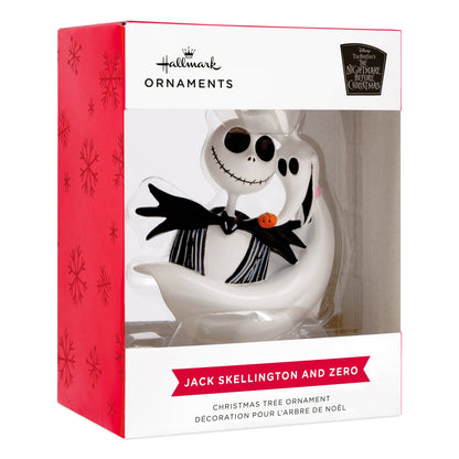 The Nightmare Before Christmas - Jack & Zero Ornament