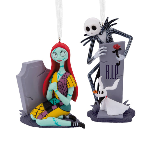 Sm Disney The Nightmare Before Christmas Ornaments Set Of 2