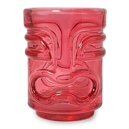 Bar Bespoke Coloured Tiki Shot Glasses 4 Pack