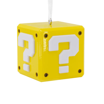 Collectable Super Mario - Question Mark ? Block Ornament
